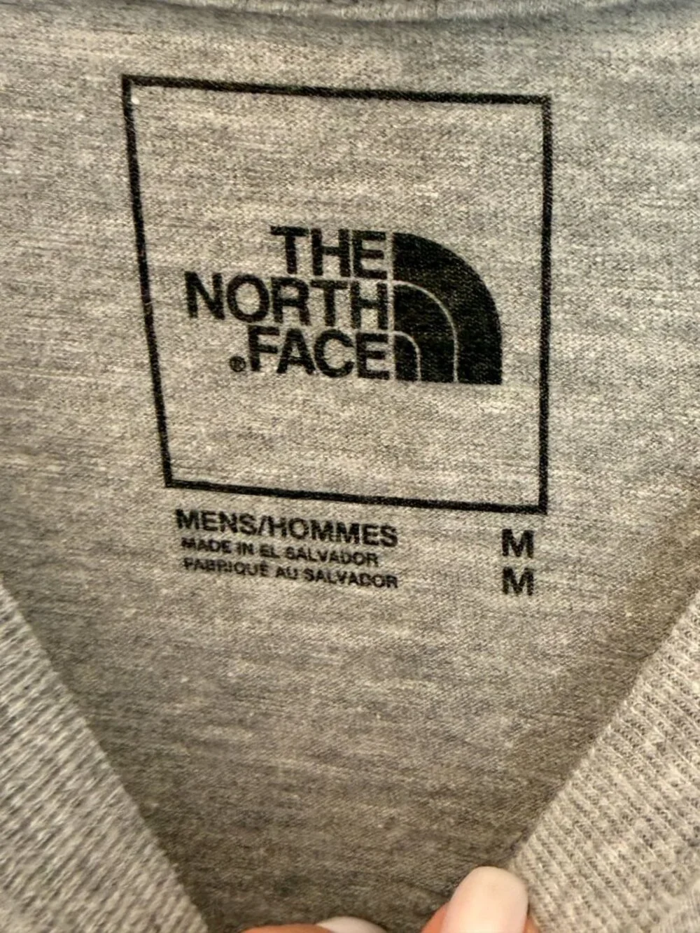 The North Face Core Half Dome Short Sleeve Tee Grey - Size M